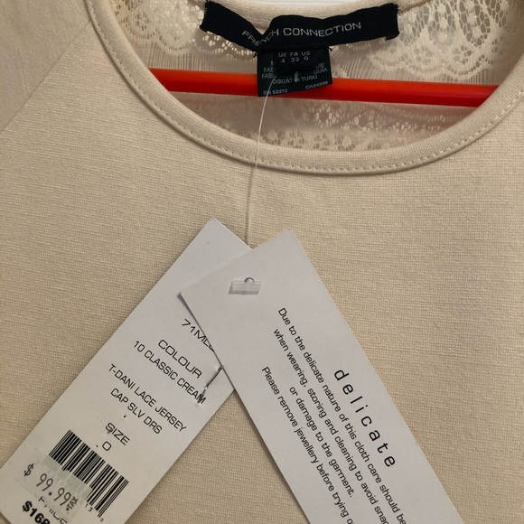 BNWT French Connection Lace Back Dress - Picture 4 of 7